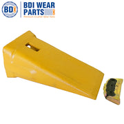 BDI Wear Parts X400 Bucket Teeth X400SP Hensley Style Sharp Bucket Teeth Dirt Teeth 400 Dirt Excavator (1 Pack)