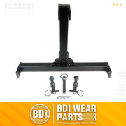 BDI Wear Parts 3 Point Trailer Hitch with 2