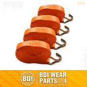 Moving Appliances, Lawn Equipment, Hauling, Trailer, Securing Cargo - 4 Pack