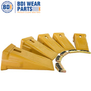 BDI Wear Parts X400 Bucket Teeth X400SP Hensley Style Sharp Bucket Teeth Dirt Teeth 400 Dirt Excavator (5 Pack)