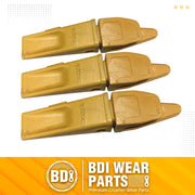 BDI Wear Parts Assembly Bucket Teeth 1U3252 / Adapter 6Y3254 / Pins for Caterpillars J250-3 Set
