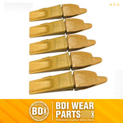 BDI Wear Parts Assembly Bucket Teeth 1U3252 / Adapter 6Y3254 / Pins for Caterpillars J250-5 Set