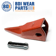 BDI Wear Parts 23 230 Series 23TL Bucket Teeth Replacement Teeth for Bobcat Bucket Tooth with 23p Flex Pin for Hensley Excavator - 10 Pack
