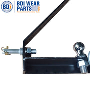 BDI Wear Parts Trailer Hitch Category 1 Tractor Tow Drawbar Adapter Compatible Heavy Duty Side Lift Pins