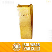 BDI WEAR PARTS 230SP Casting Backhoe Bucket Teeth with TF23P Flex Pins for 23 & 230 Series Skid Steer Loaders and Excavators - 1PK