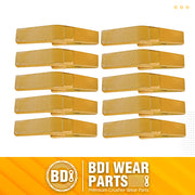 BDI Wear Parts U43792 Weld On Adapter for 23 230 Bucket Teeth, Backhoes-10Pk