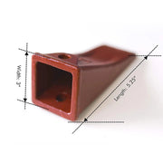 10 Pack X156L Dirt Teeth Hensley Style Bucket Teeth/Tooth &10 P156L Roll Pins