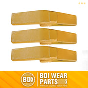 BDI Wear Parts U43792 Weld On Adapter for 23 230 Bucket Teeth, Backhoes-3Pk