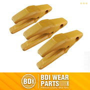 BDI Wear Parts 119-3204 Teeth Adapter, Excavator Weld On Shanks for 1U3202 Bucket Teeth- 3 PK