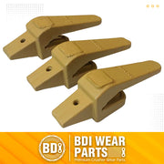 BDI Wear Parts 3 Pack 552X156 Weld On Adapter for X156 Hensley Style Bucket Teeth