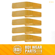 BDI Wear Parts U43792 Weld On Adapter for 23 230 Bucket Teeth, Backhoes-5Pk