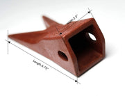 23WTL 5 Pack H&L Style 5-Tiger Bucket Digging Teeth/Bucket Tooth & 5 23FP Flex Pins