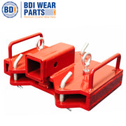 BDI Wear Parts Agricultural Machinery Product Trailer Hitch Receiver Forklift Towing Attachment Fit for Dual Pallet Forks