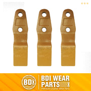 BDI Wear Parts 132-4720 1324720 Bucket Teeth for Caterpillar Aftermarket Teeth fit Skidsteer CAT Loaders Excavators - 3pk