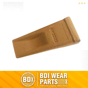 6Y3222 Caterpillar Bucket Teeth with Pins and Retainer Clips, CAT Style 6Y-3222 Long Tip J225 Replacement Dirt Tooth for Excavator - 1PK