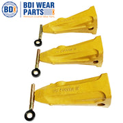 BDI Wear Parts 1U3352RC CAT Caterpillar Style J350 General Purpose Rock Chisel 3 Pack with Pins and Retainers