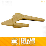 1 Pack 552X156 Weld On Adapter for X156 Hensley Style Bucket Teeth