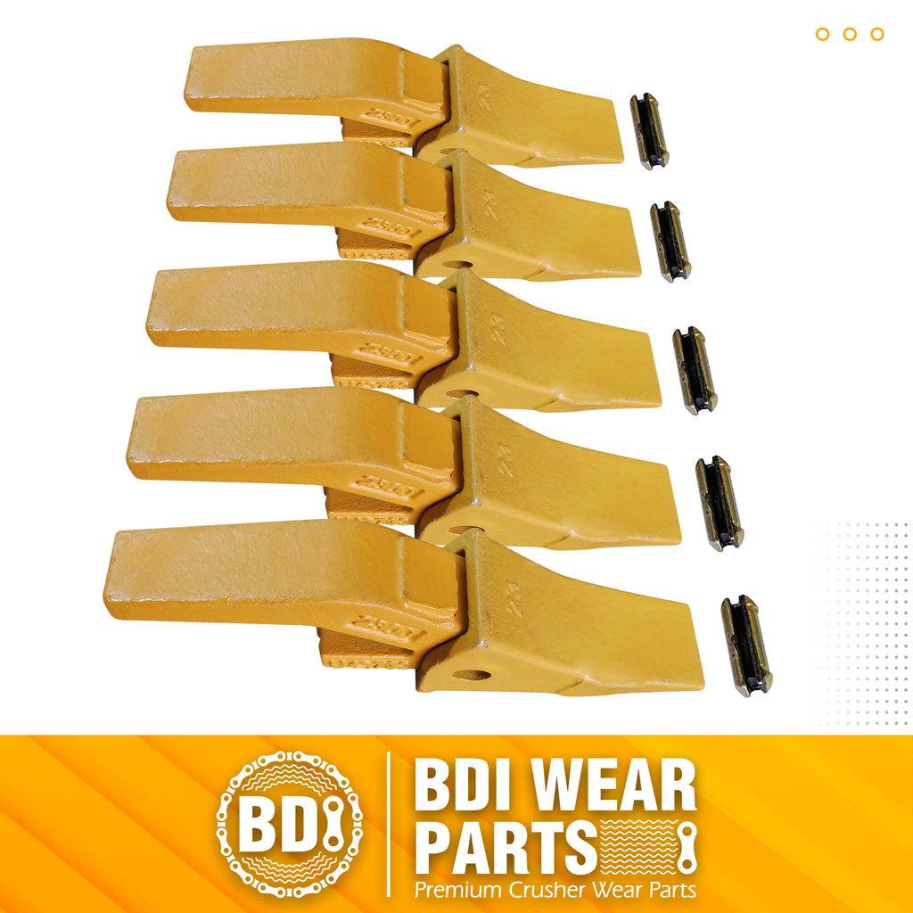 BDI Wear Parts Assembly U43792 Bucket Tooth Adapter +23 230 Bucket Tee