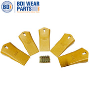 BDI Wear Parts 30S Dirt Teeth Esco Digging Bucket Teeth 5 Pack Teeth with Pin Esco Style 25/30PN