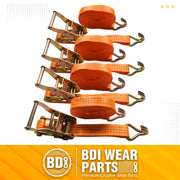 Moving Appliances, Lawn Equipment, Hauling, Trailer, Securing Cargo - 4 Pack