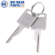 BDI wear-Resistant Parts 6693241 Ignition Key Compatible with Bobcat Skid Steer Loader S530 S550 S570 S650 S590 S630 S750 S770 S850 A220 A300 T110 T140 T180 T190 T200 T250 T300 T320 T450 T550 T590