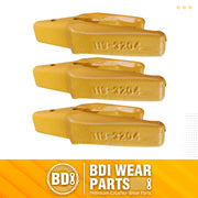 BDI Wear Parts 119-3204 Teeth Adapter, Excavator Weld On Shanks for 1U3202 Bucket Teeth- 3 PK