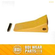 BDI WEAR PARTS 230SP forged Bucket Teeth with TF23P Flex Pins For 23 & 230 Series Skid Steer Loaders and Excavators (1-PACK)