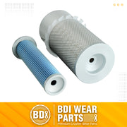 6598492 6598362 Air Filter Kit Compatible with Bobcat 741 743 751 773 843 853 S130 S150 S175 - 1PK