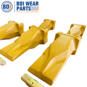 BDI Wear Parts V39SYL 1/2/5 Pack Bucket Teeth Esco Style Plus V39PN Flex Pins Dirt Bucket Teeth Fits Mini Excavator (5 Pack)