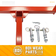 BDI Wear Parts 3 Point Trailer Hitch with 2