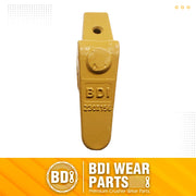 BDI Wear Parts Assembly 230X156 Backhoe Shank / X156S Bucket Teeth / P156 Flex Pin Bobcat Skid Steer Caterpillar Style for Mini Excavator - 1 Set