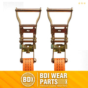 Moving Appliances, Lawn Equipment, Hauling, Trailer, Securing Cargo - 4 Pack