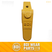 BDI Wear Parts Assembly 230X156 Backhoe Shank / X156L Bucket Teeth / P156 Flex Pin Bobcat Skid Steer Caterpillar Style for Mini Excavator - 1 Set