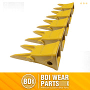BDI Wear Parts Cat 5PACK J350 Bucket Rock Tooth Bucket Teeth Pins Retailers Excavator Caterpillar 1U3352WTL