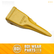 BDI Wear Parts 1U3252TL Backhoe Bucket Teeth (5 Pack) Caterpillars J250 with Pins for Mini Excavator Buckets