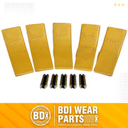 BDI Wear Parts 230SP Casting Bucket Teeth with 23FP Pins - 5 Pack