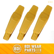 BDI Wear Parts 119-3204 Teeth Adapter, Excavator Weld On Shanks for 1U3202 Bucket Teeth- 3 PK