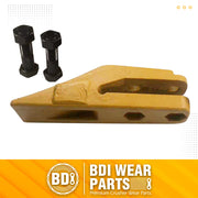 BDI Wear Parts 6684447 Trenching Bucket Teeth, Bobcat Style Skid Steer Backhoe Bolt On Tooth Unitooth - 1 PK