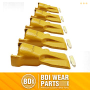 BDI Wear Parts V23SYL 23SYL V23 V Style Bucket Digging Teeth Tooth w/ V23PN Flex Pins -5PK