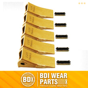 5 Pack 23 230HX Bucket Teeth Dirt Teeth JD Bucket Digging Teeth/Bucket Tooth& 5 TF23P Flex Pins