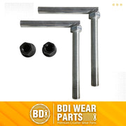 BDI wear parts debris forks 48'' & 2500 lbs clamp pallet forks