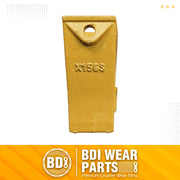 BDI Wear Parts Bucket Teeth for Skid Steering and Small excavators, X156S Bucket Teeth + P156 Roll Pin (1 PACK)