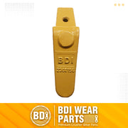 BDI Wear Parts Assembly 230X156 Backhoe Shank / X156WTL Bucket Teeth / P156 Roll Pin Bobcat Skid Steer Caterpillar Style for Mini Excavator - 1 Set