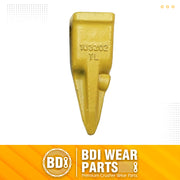 BDI Wear Parts Assembly Adapter 119-3204 Bolt On Shank / 1U3202TL Excavator Bucket Teeth/Pin 8E6208 Retainer 8E6209, Caterpillar Bucket Tooth J200 Series - 1 Set