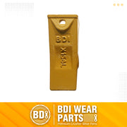 BDI Wear Parts Assembly 230X156 Backhoe Shank / X156L Bucket Teeth / P156 Flex Pin Bobcat Skid Steer Caterpillar Style for Mini Excavator - 1 Set