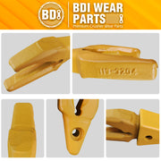 BDI Wear Parts 119-3204 Teeth Adapter, Excavator Weld On Shanks for 1U3202 Bucket Teeth- 3 PK