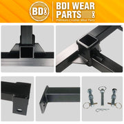 BDI Wear Parts 3 Point Trailer Hitch with 2