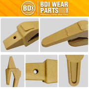 BDI Wear Parts 3 Pack 552X156 Weld On Adapter for X156 Hensley Style Bucket Teeth