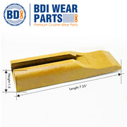 BDI Wear Parts 1 Set 9F5124 Scarifier/Ripper Shank Caterpillar Style Shank Tooth 2D5572 Scarifier Tooth Caterpillar Style Dirt Digging Bucket Tooth