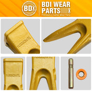 BDI Wear Parts Cat 5PACK J350 Bucket Rock Tooth Bucket Teeth Pins Retailers Excavator Caterpillar 1U3352WTL